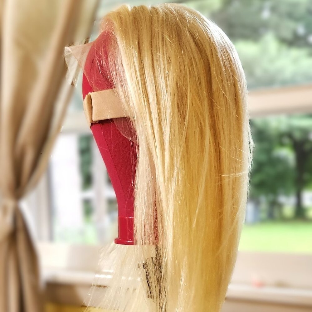13x4 Lace front human hair 20in wear and go wig